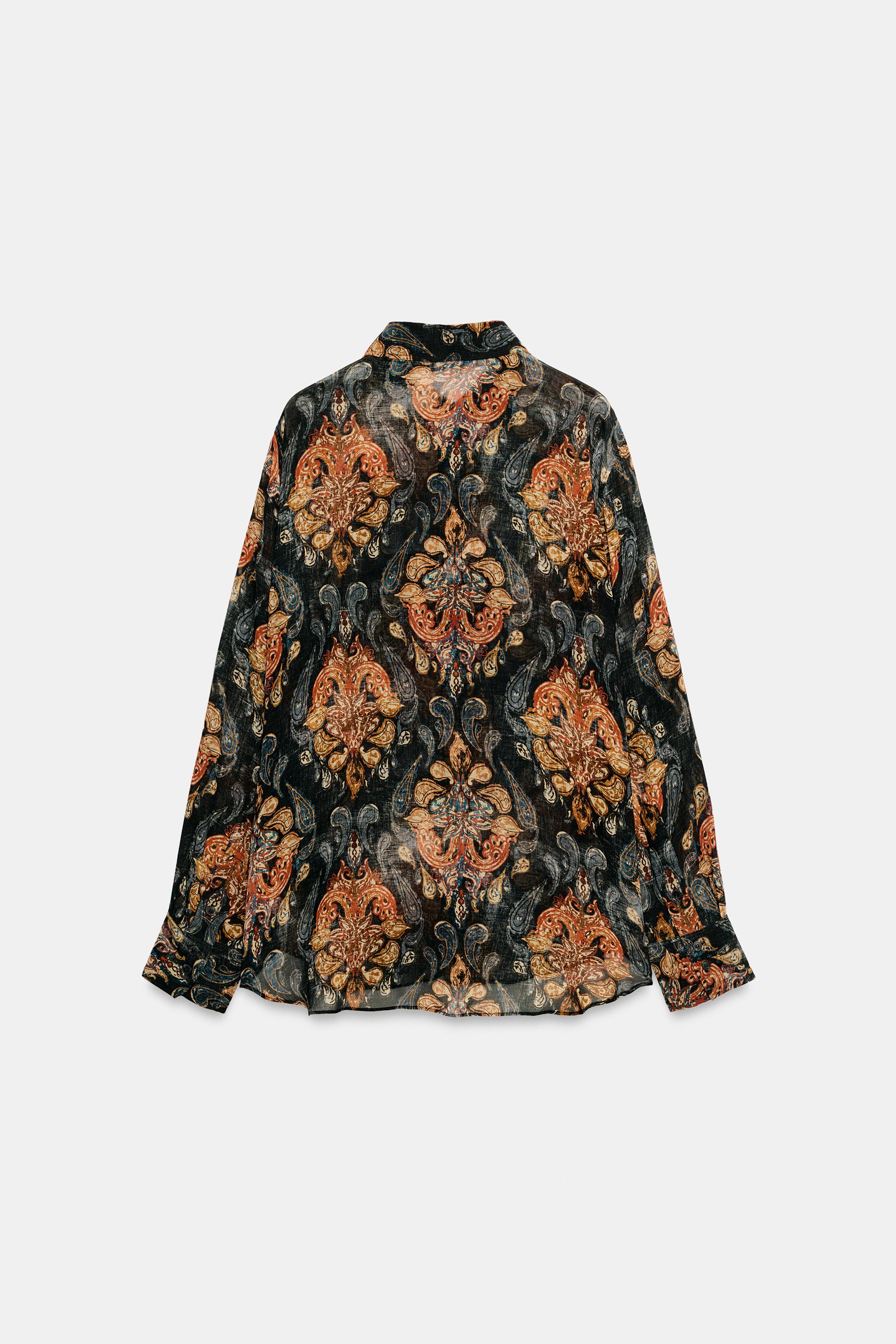 ZW COLLECTION PRINTED SHIRT